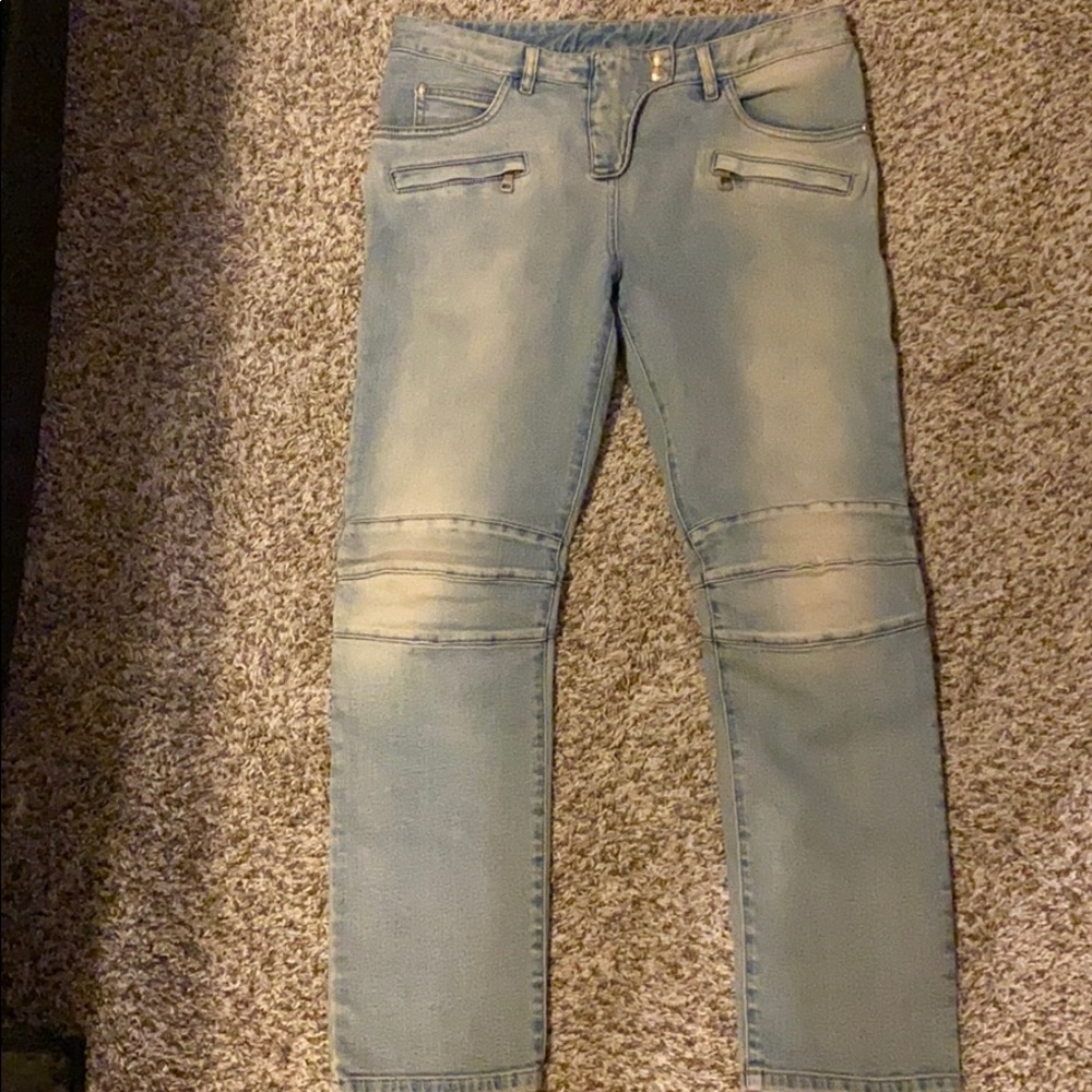 Balmain Straight Leg Jeans